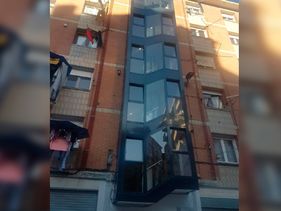 Carpintería Metálica Ángel Fernández ventanas de edificio